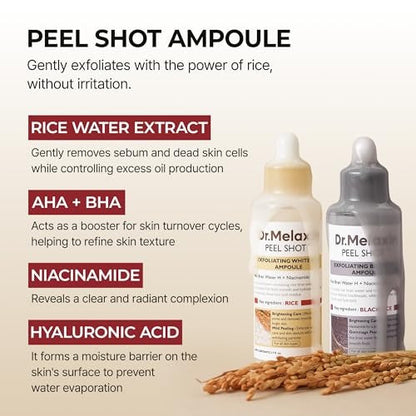 「PEEL SHOT」Face + Body Dual System Dr.Melaxin