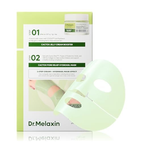 Dr.Melaxin CACTOX V-Lifting Mewing Band – Cactox + Caffeine + Collagen Double Chin Lifting Band for Sagging Jawline & Facial Puffiness 8 pcs (2 pcs) Dr.Melaxin