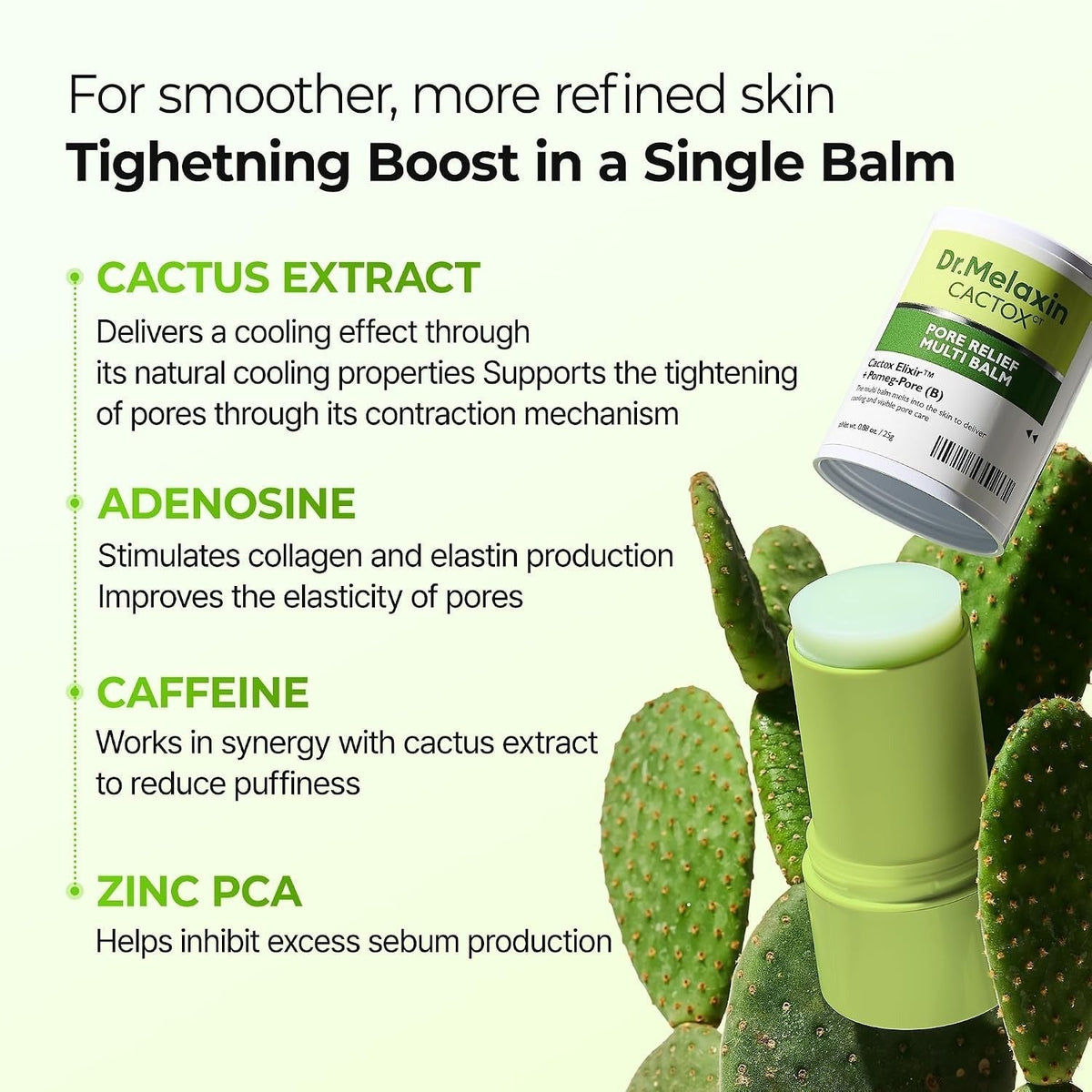 Dr.Melaxin Cactox Pore Relief Multi Balm Stick Dr.Melaxin