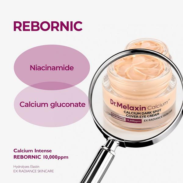 Calcium Dark Spot Cover Eye Cream 2 pieces Dr.Melaxin