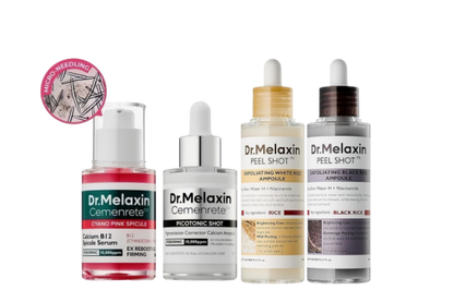 "Microneedle Rejuvenation · Brightening & Firming" 4-in-1 Revitalizing Set Dr.Melaxin