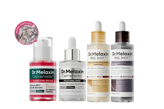 "Microneedle Rejuvenation · Brightening & Firming" 4-in-1 Revitalizing Set Dr.Melaxin